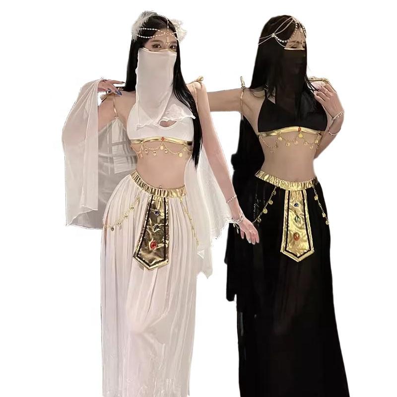 Dámský kostým králíka pro dospělé Sada doplňků Uši Čelenka Motýlek Manžety Ocas - Polyesterový materiál pro Halloweenskou Velikonoční Párty Šaty
