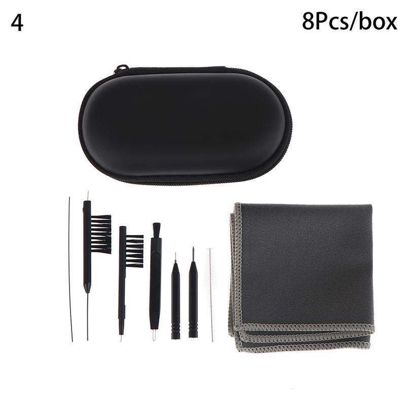 1 Set Hearing Aid Cleaning Tool Hearing Aids Cleaning Kit Brush Vent Cleaner Cleaning Wire With Magnet And Wax Loop Cleaning Set