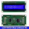5V Betrieb IIC LCD-Anzeige Blaue Anzeige PCF8574 Schnittstelle 16x2 Zeichen LCD DIY Projekte