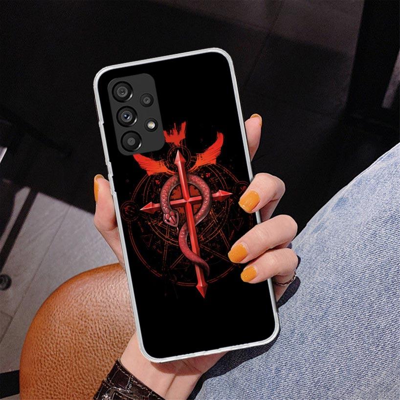 Fullmetal Alchemist Anime Phone Case For Samsung Galaxy A17 A16 A15 A14 A13 A57 A56 A55 A54 A53 A37 A36 A35 A34 A33 A26 A25 A24