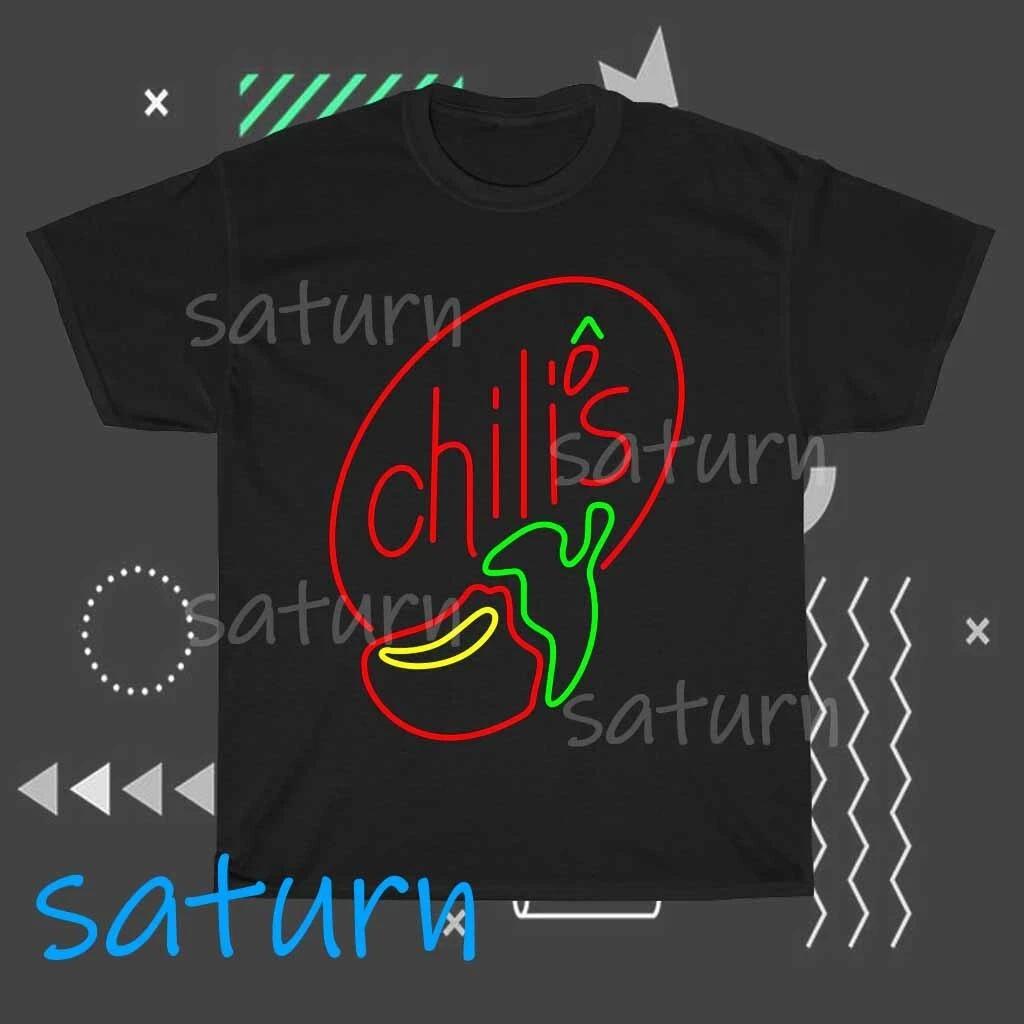 Chili s Restaurant Logo T-Shirt Funny Size S to 5XL XXXXL
