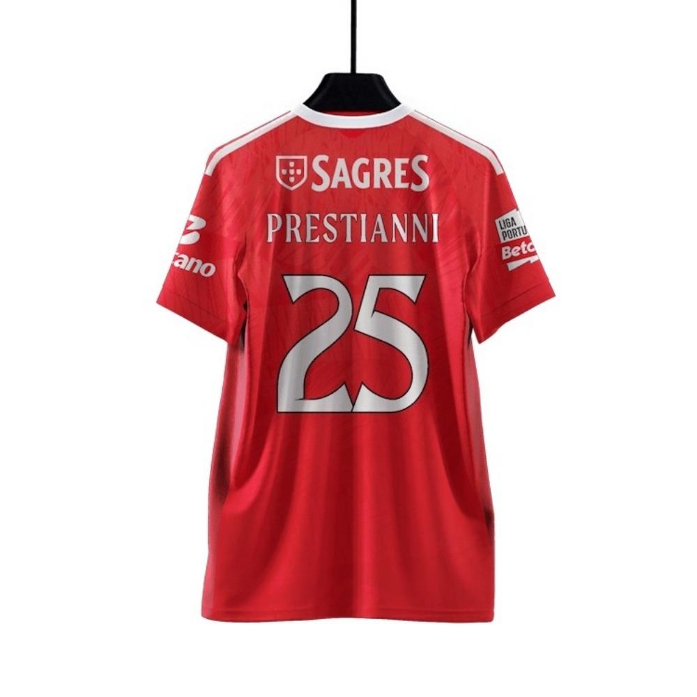 2026 New Benfica 3D Printed Football Jersey Men Summer Outdoors T-shirt Breathable Quick Drying Streetwear Clothing Unisex