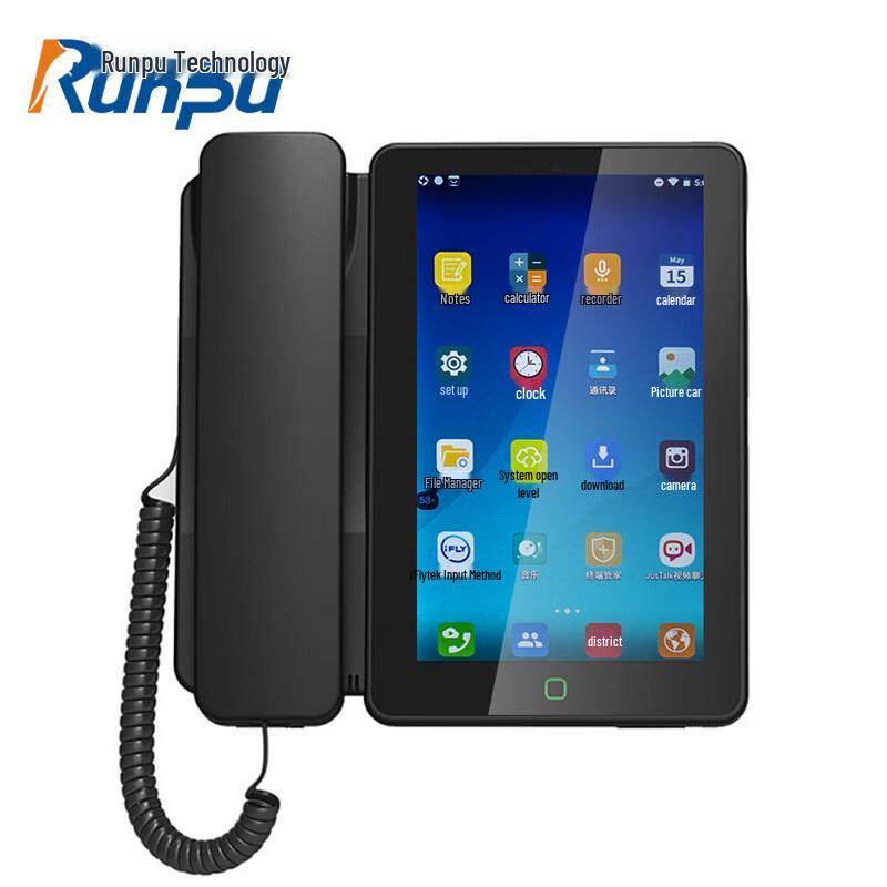 Runpu Smart Android Video & Recording IP Desk Phone (CN version)