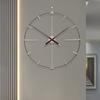 Modern Wall Clock Decorative Wall Watch Minimalist Silent Aesthetic Large Clocks Nordic Luxury Living Room Watches Decoration