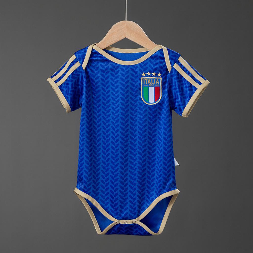 US, Canada and Mexico World Cup Football Jersey One-piece Baby Baby Argentina France Real Madrid Baby Climbing Suit Romper