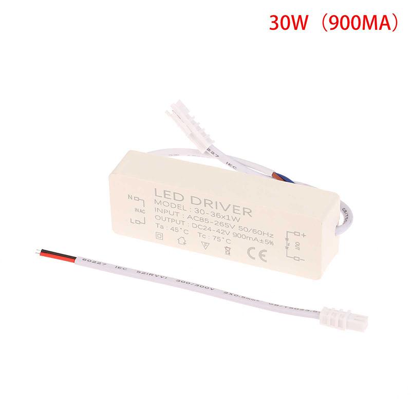 Led Driver 300Ma 1-3W 3-5W 4-7W 8-12W 12-18W 18-25W 25-36W 20/30/36W Led Power Supply Unit Ac85-265V Led Lighting Transformers