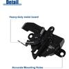 ACROPIX Car Hood Latch Lock Hood Latch Assembly Fit for Toyota Corolla 1.8L 2.4L 2009-2013 No.5351002330 - Pack of 1 Black