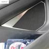 Capac Ornament Decorativ Cadru Difuzor Portieră Auto Sunet Audio Pentru Peugeot 3008 5008 GT 2017 - Accesorii Metalice Interior