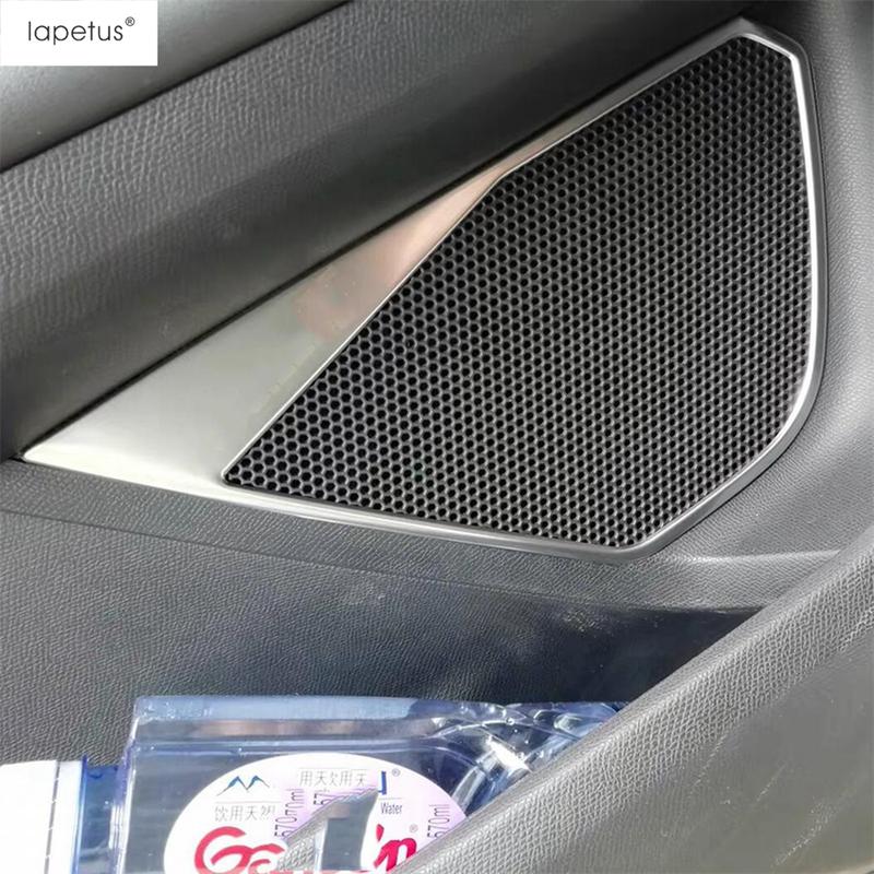 Capac Ornament Decorativ Cadru Difuzor Portieră Auto Sunet Audio Pentru Peugeot 3008 5008 GT 2017 - Accesorii Metalice Interior