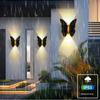 Schmetterling Solar LED Wand-/Gartenbeleuchtung : Schmetterling zum Himmel