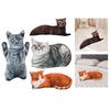 Cat Shaped Throw Pillow Decorative Pillow for Office Chair Sofa Car