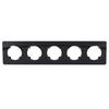 Five-piece Frame, Glass, Black, BETA ONNLINE