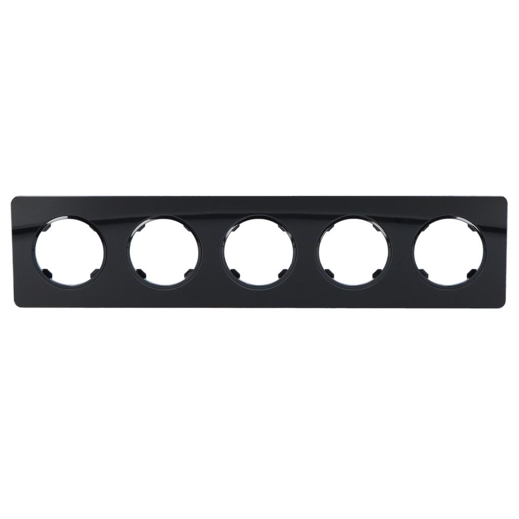 Five-piece Frame, Glass, Black, BETA ONNLINE