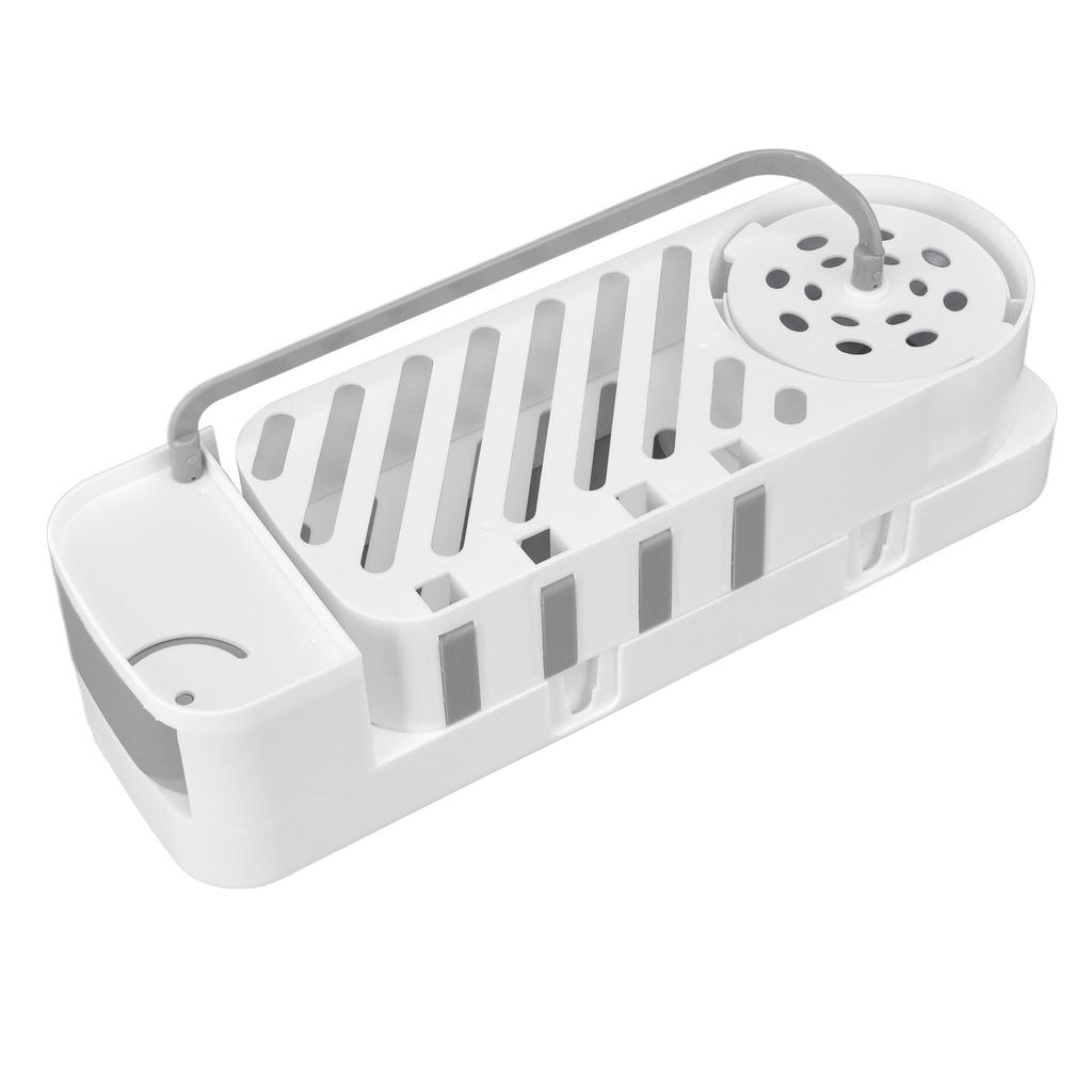 Bathroom Corner Rack Double Layer Rotatable Wall Mounted Stylish Simple Multifunctional Storage Shelf