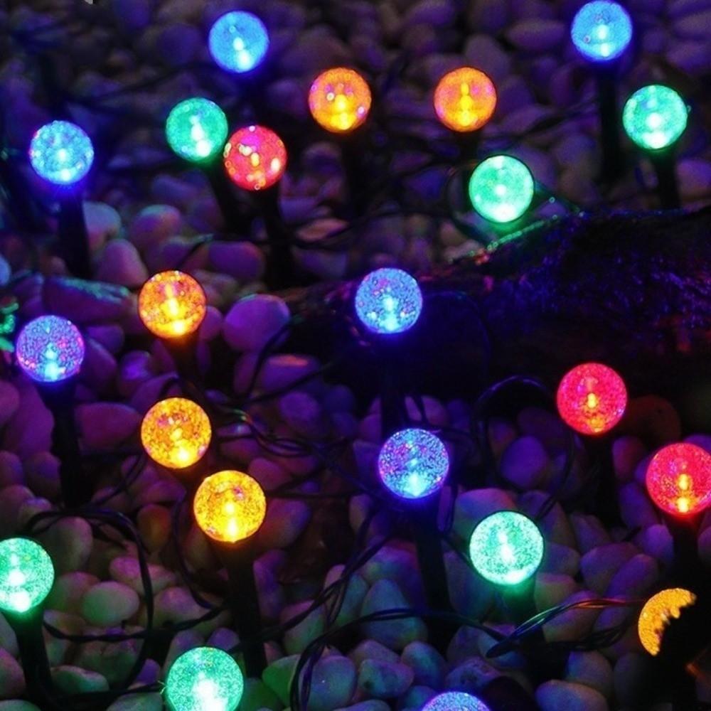 10/20/30 LED Solar Lawn Lights Ultra Bright Waterproof Bubble Ball Lights Shatterproof Globe Lights Landscape Lighting