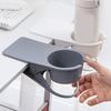 Abs Cup Holder Automotive Creativity Table Side Water Cup Holder Office Desk Computer Desk Fixed Cup Holder