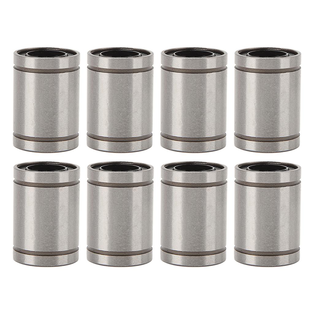 10 st Linjärt kullager LM12UU 12mm ID 21mm OD 30mm Längd Legerat stål Cylinder Linjär rörelse