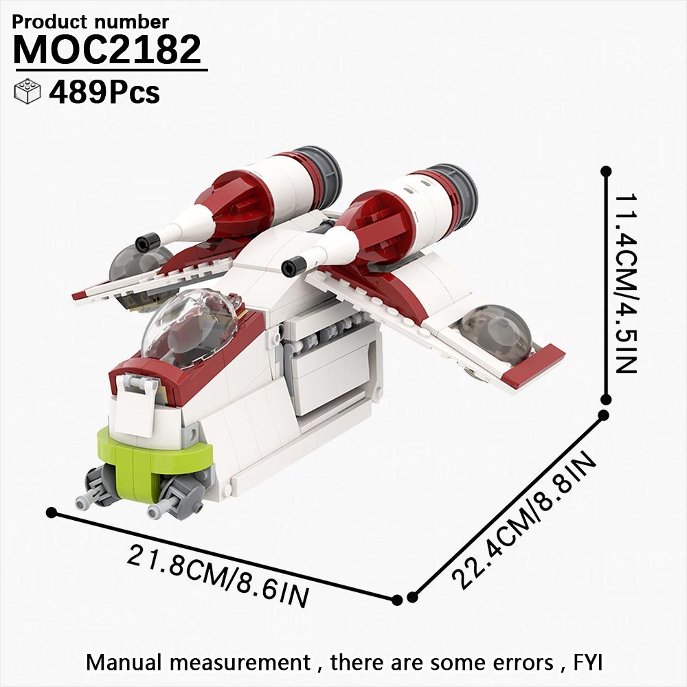 MOOXI Vollständigstes Weltraumkrieg A V X Y Kampfflugzeug Sci-Fi Film Erwachsene Bausteine Set MOC Steine Modellbausatz DIY Diorama Spielzeug