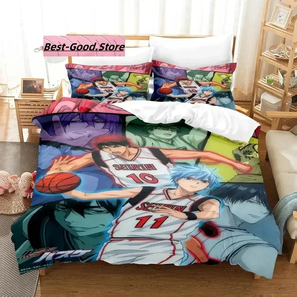 Comforter Kuroko'S Basketball Bedding Set Single Twin Full Queen King Size Bed Set Aldult Kid Bedroom S 3D Print Anime
