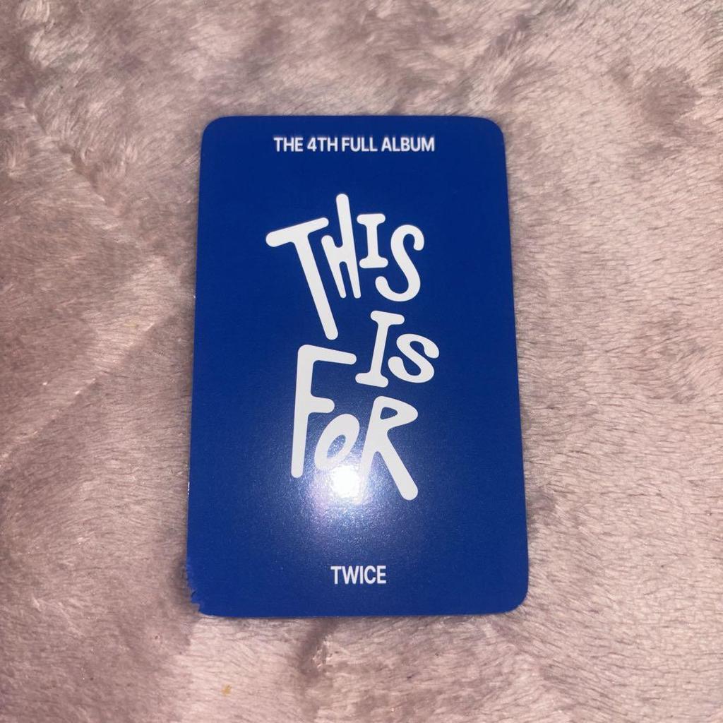 [USED] TWICE Jihyo THIS IS FOR FANS Regular Edition Standard