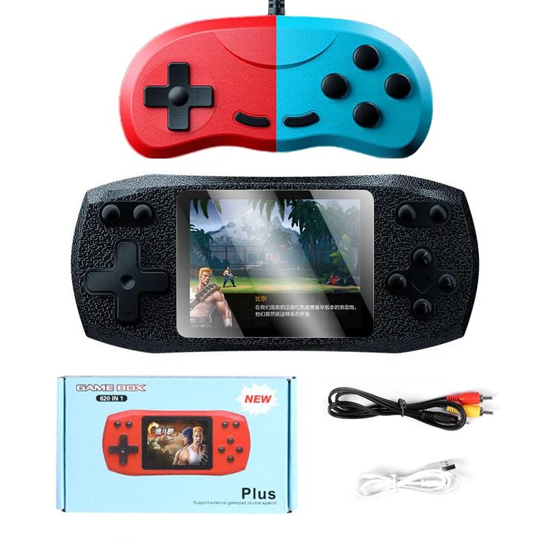Retro Video Game Console Built in 620 Classic Games 2.4 Inch Portable Handheld Game Player Rechargeable Console AV Ouput