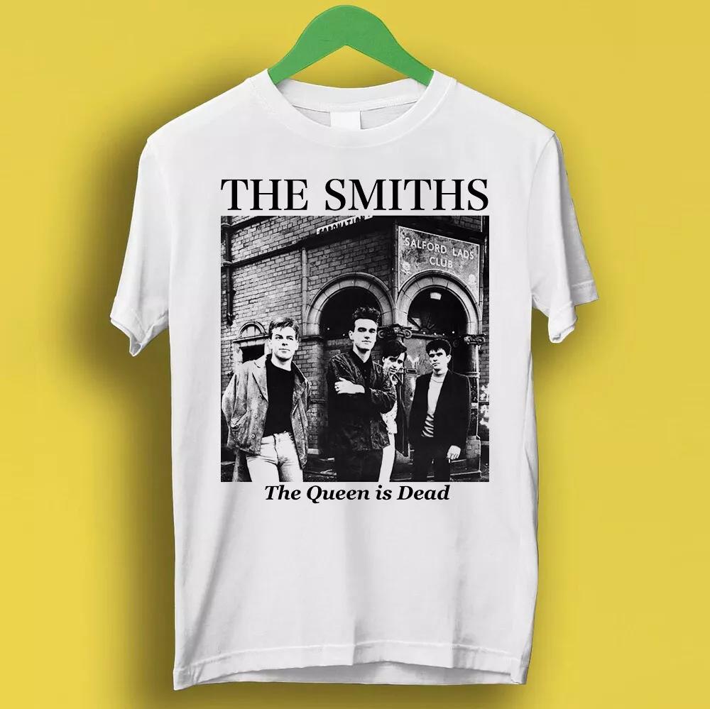 

The Smiths The Queen Is Dead Панк Подарок Футболка Музыка Музыка Винтажная Футболка P1172 L