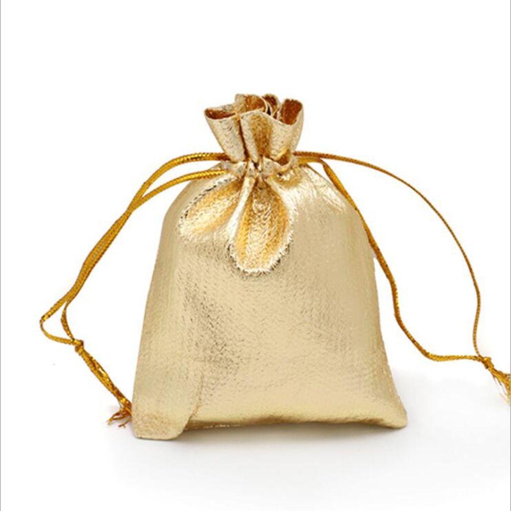 Fabric Dust Protect Foil Cloth Drawstring Pocket Packing Bags Jewelry Bag Gift Storage Pouches