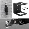Hitch 2-Inch Tow Hook Storage Rack Heavy Duty Steel Powder-Coated Wall Mount