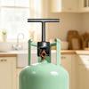 Steel Material Gas Valve Wrench Labor-Saving Leverage Anti-Rust Gas Tank Removal Tool Anti-Wear Compact Portable Can Opener