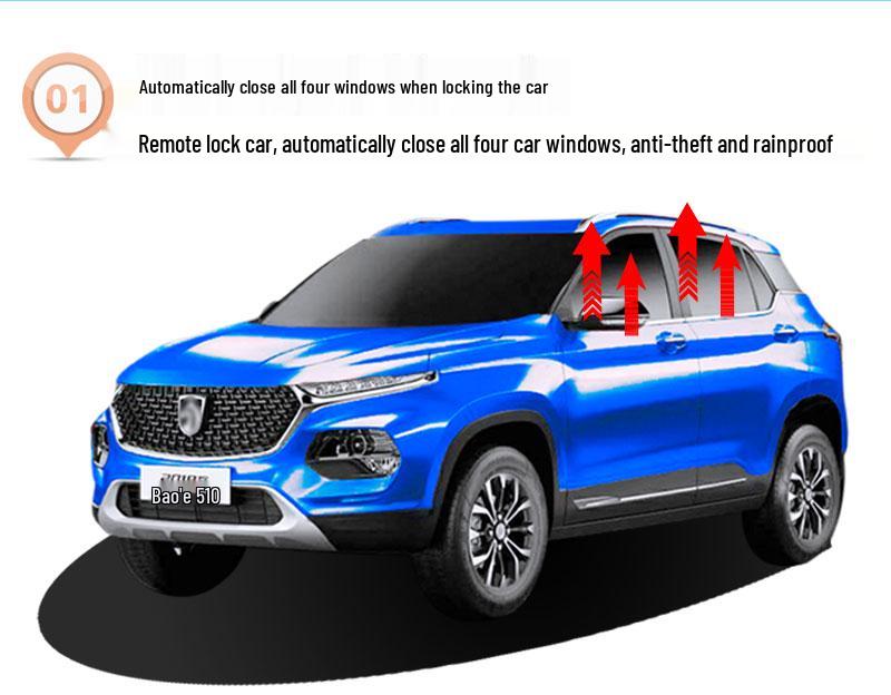 Baojun 510 Automatic One-Touch Window Lifter/Closer for 2017-2021 Models