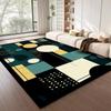 Nordic Style Geometric Carpet Washable Comfort Soft Mats Non-slip Mat for Living Room Decor Rug Entrance Floor Area Doormat
