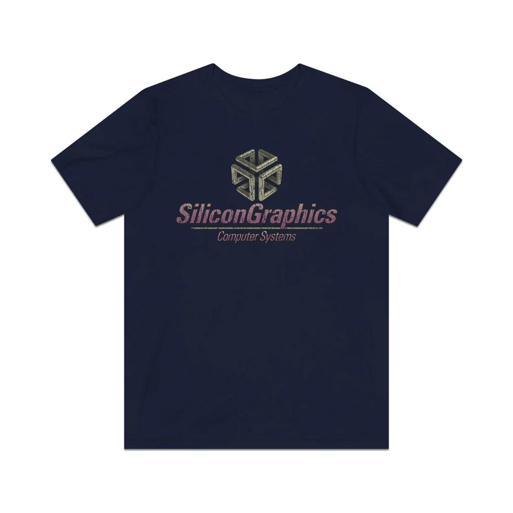 

Silicon Graphics Computer Systems 1981 Vintage Men s T-Shirt Unisex T-Shirt M