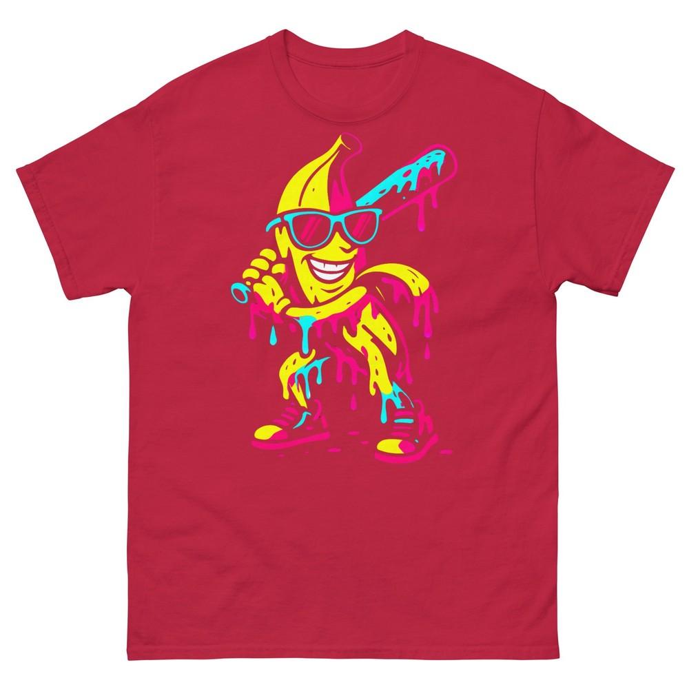 Banana Funny Baseball Drip Kids Youth Boys Girls TShirt