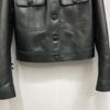 European Cropped Leather Jacket Women's Motorcycle PU Leather Short Korean Loose Workwear Hong Kong Wind Jacket