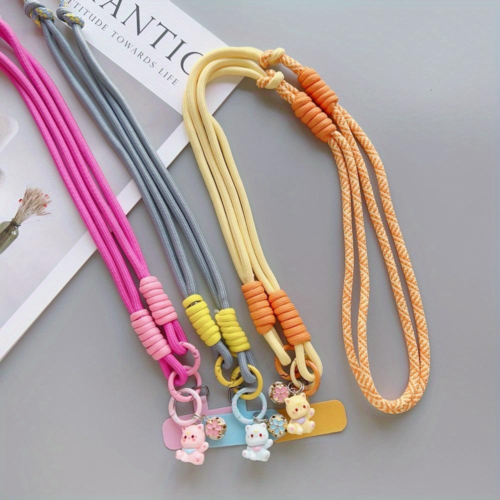 [Ls] Lanyard Crossbody Side Carry Multifunctional Strap Cute Pendant Fashion Outdoor Travel Camera Anti-Lost Chain