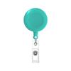 1pc Plastic Retractable Badge Reels Student ID Bus Cards Holder Clips School Supplies Nurse Doctor Easy-to-pull Buckle Clips