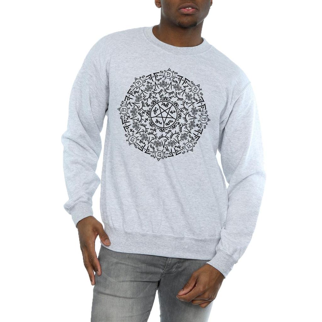 Supernatural Mens Symbol Circle Sweatshirt