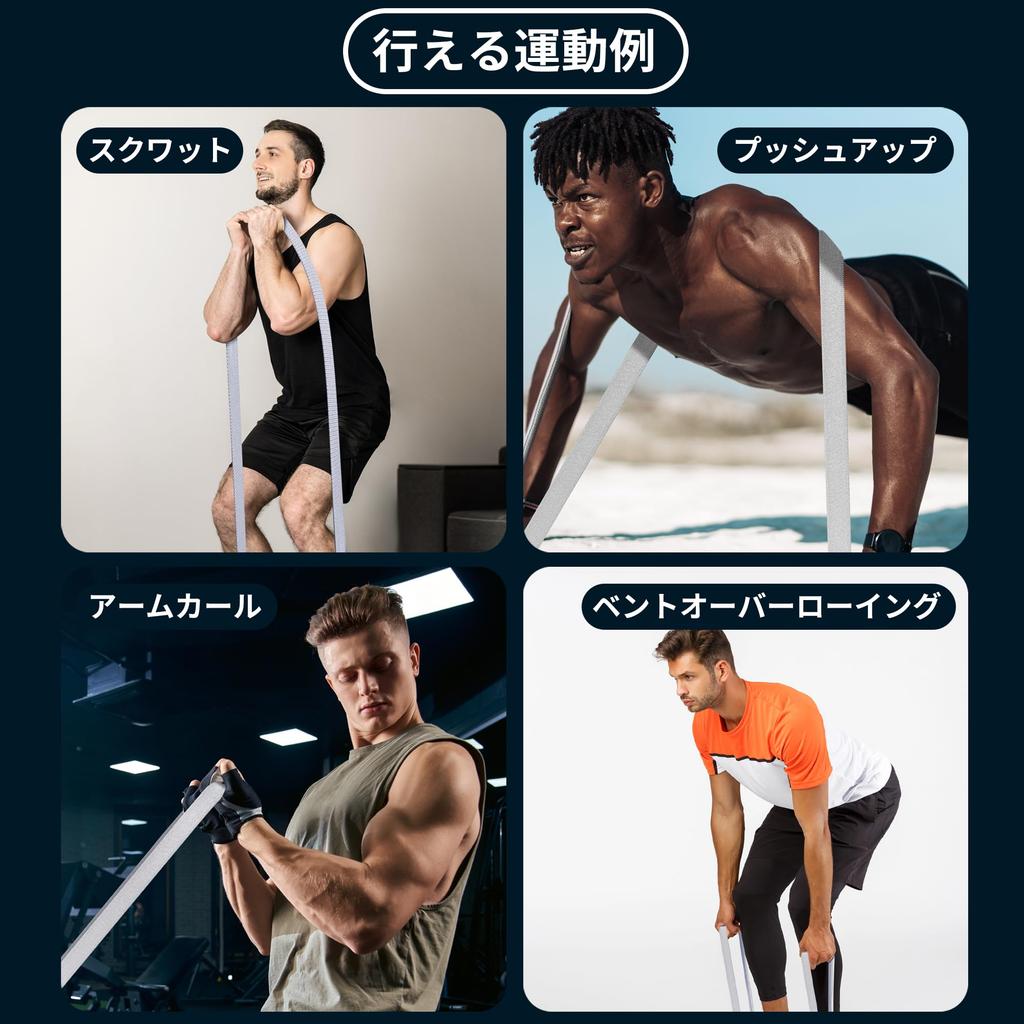 TheFitLife Training Muscle Training Rubber Resistance Stretch Fitness Bands Tubes, Tubes, Tubes, Bands, Bands, (Light Gray/Gray/Black)