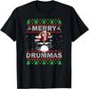 Funny Music Drums I Destroy Silence - For Drummer T-Shirt