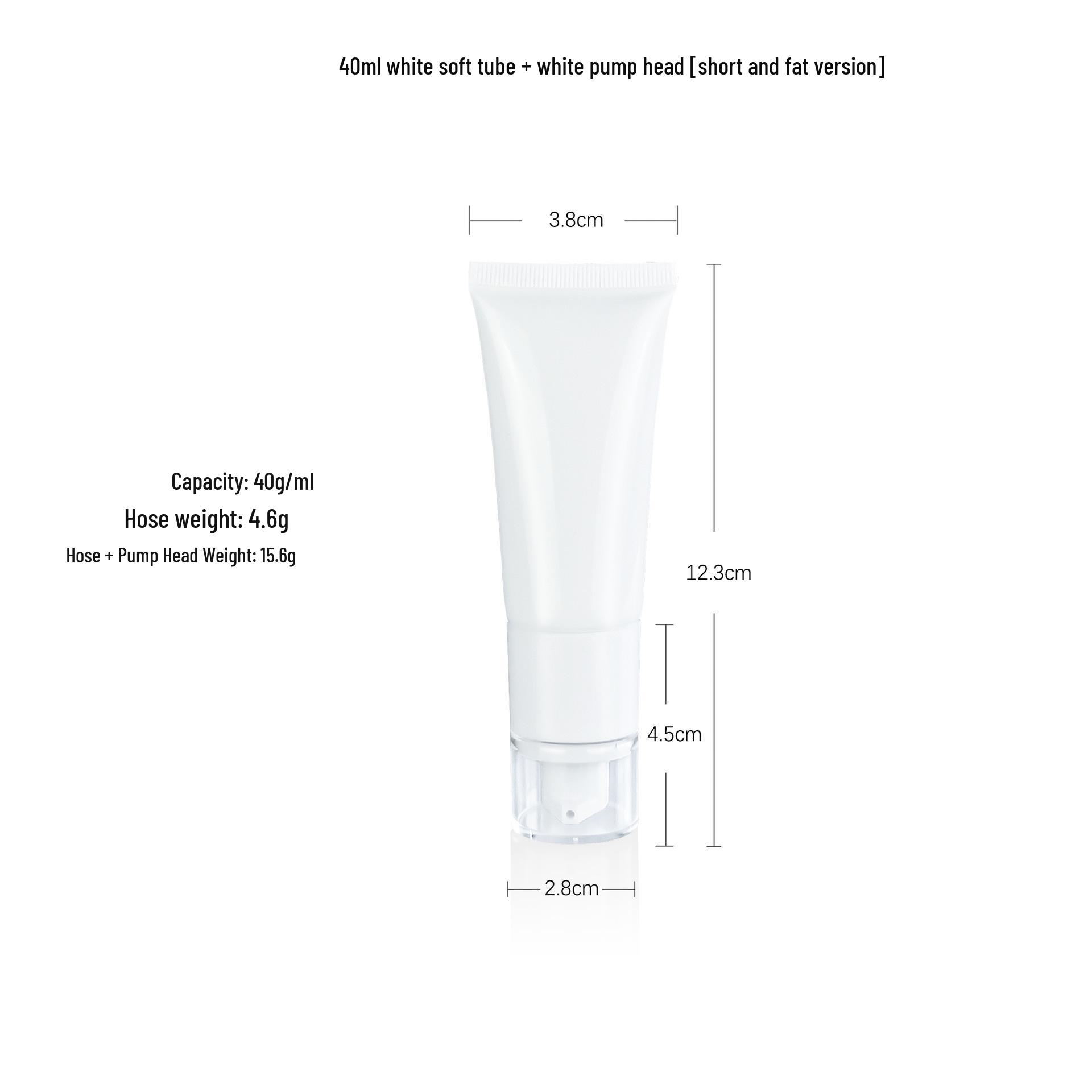 

Spot Goods Sunscreen Isolation Cream Vacuum Pump Head - PE/Aluminum Cosmetic Soft Tube Packaging