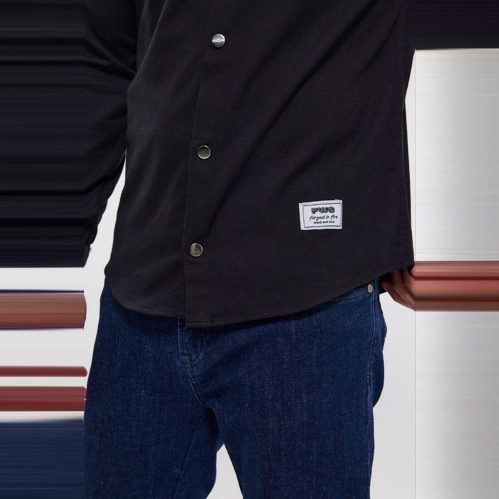 DeepSEA Slim Fit Long Sleeve Buttoned Cotton Shirt 2403012