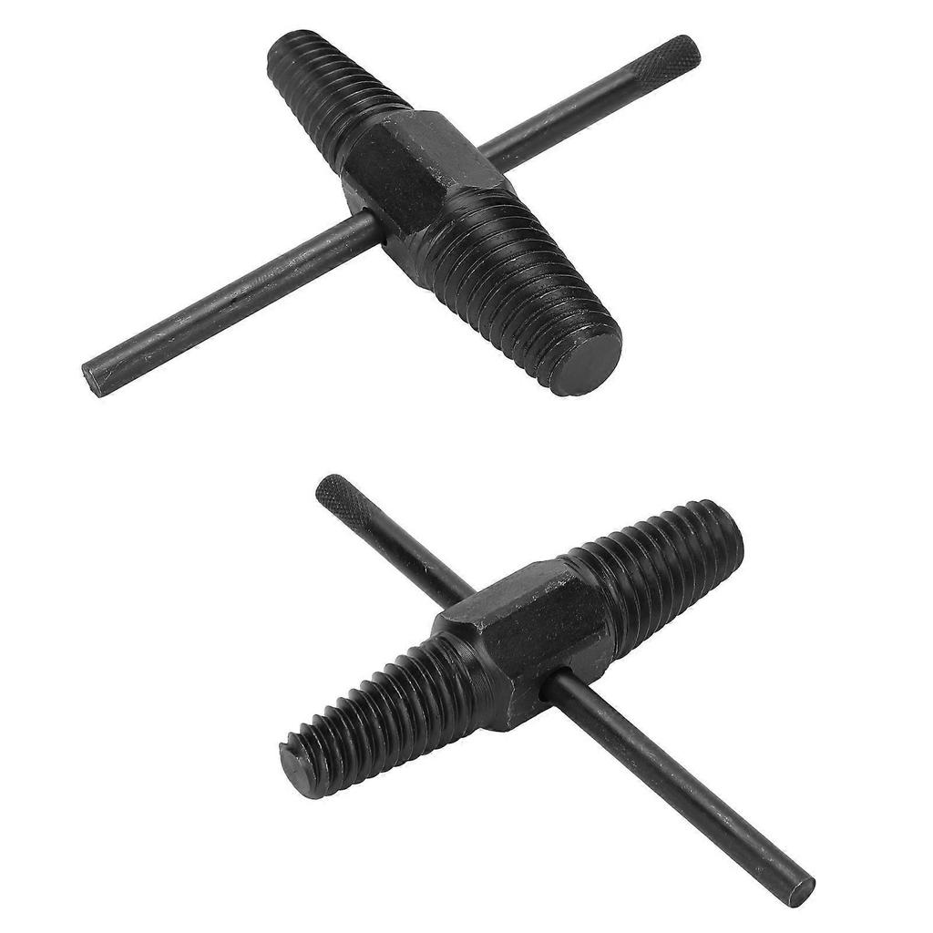 2 Set Screw Extractor DoubleEnd Fine Tooth Thread Bolt Remover for G1/2in G3/4in Water Pipe