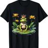 Frog King On Lily Pad Throne T-Shirt