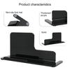 Office and Home Acrylic Desktop Holder Support for Smartphone Earphones, Adjustable Viewing Angle, Slip Resistant Design
