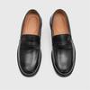 Fashion British Style Genuine Leather Soft Bottom Loafers Men Casual Leather Business Shoes Brand Walking Loafers Slip on Driving Shoes