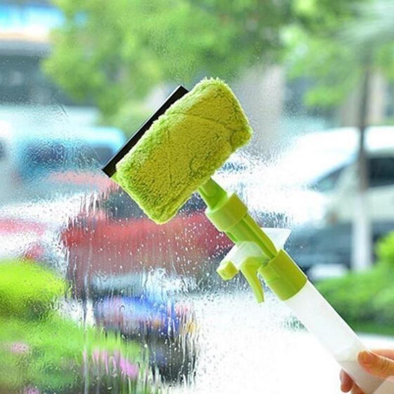 Multi-function One, Body-style Glass Cleaning Tool Glass Scraping Window Double-sided Cleaner