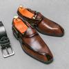 Summer Mens Casual Shoes Designer Leather Outdoor Sandals High Quality Comfortable Beach Sandals For Men Driving Casual Shoes