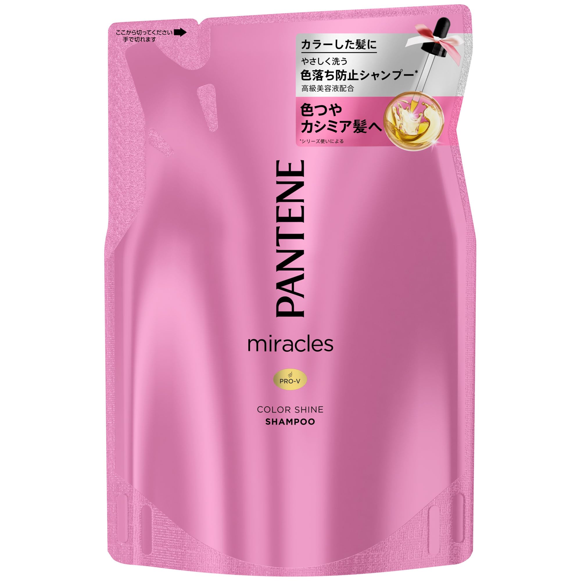 

Pantene Miracles Шампунь Сменный блок 420 мл Цветной блеск