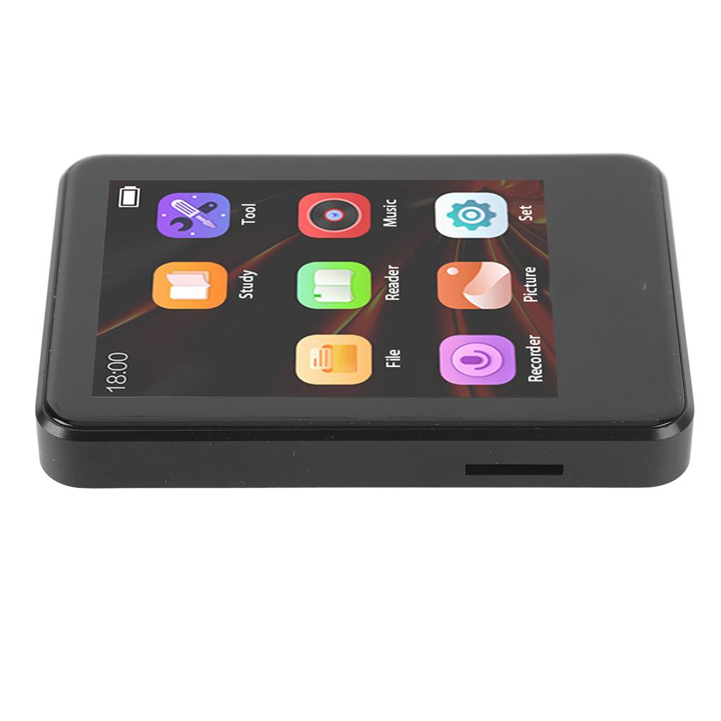 MP3 Player 2.8in Full Touchscreen Video Play with Speaker E Books Pedometers Portable Music Device X