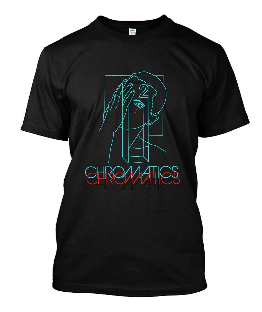 8899-Chromatics black T Shirt Size S-4XL XXL